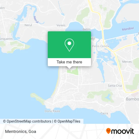 Mentronics map