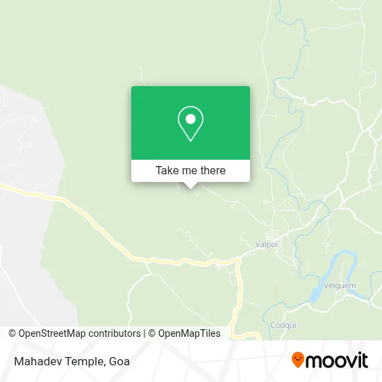 Mahadev Temple map