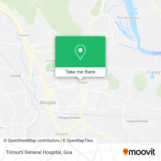 Trimurti General Hospital map
