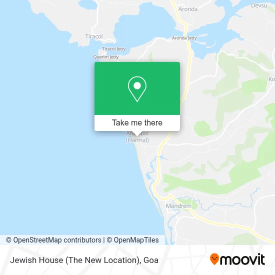 Jewish House (The New Location) map
