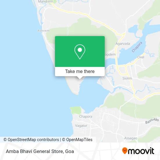 Amba Bhavi General Store map