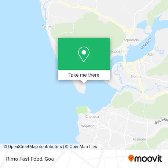 Rimo Fast Food map