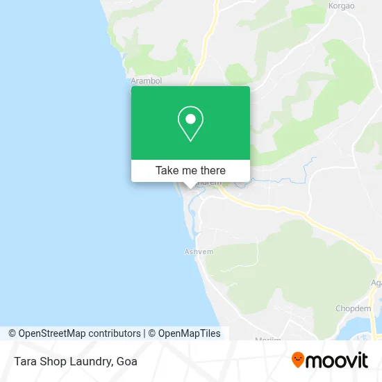 Tara Shop Laundry map