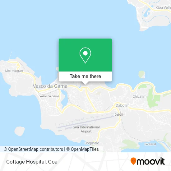 Cottage Hospital map