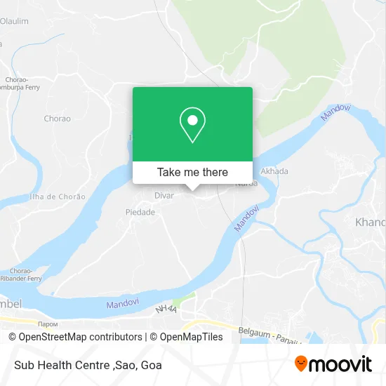Sub Health Centre ,Sao map