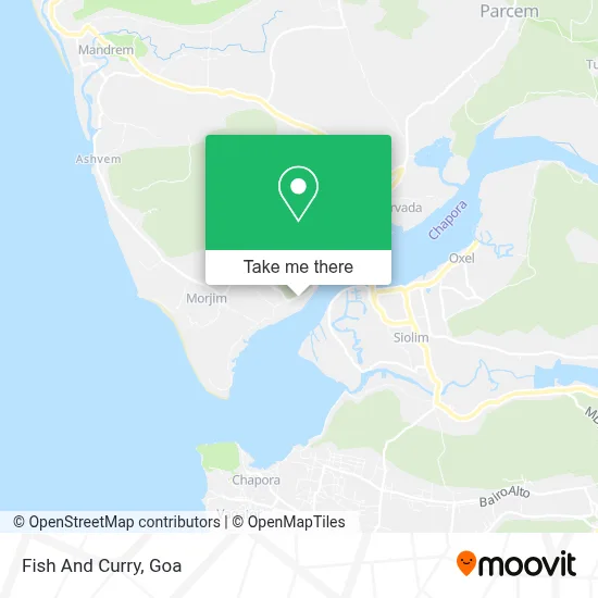 Fish And Curry map