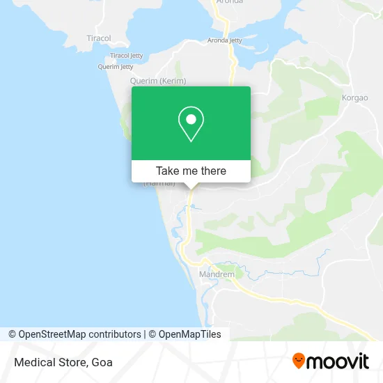 Medical Store map