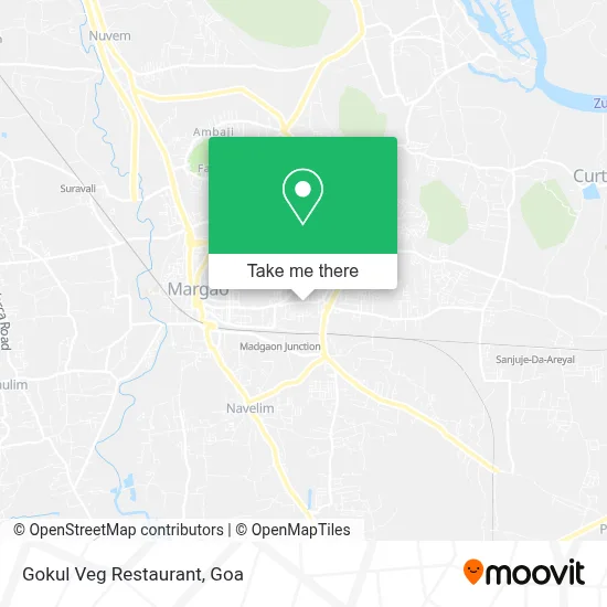 Gokul Veg Restaurant map