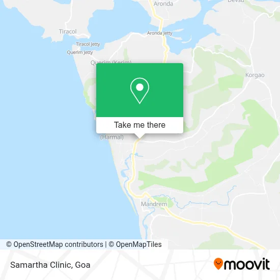 Samartha Clinic map