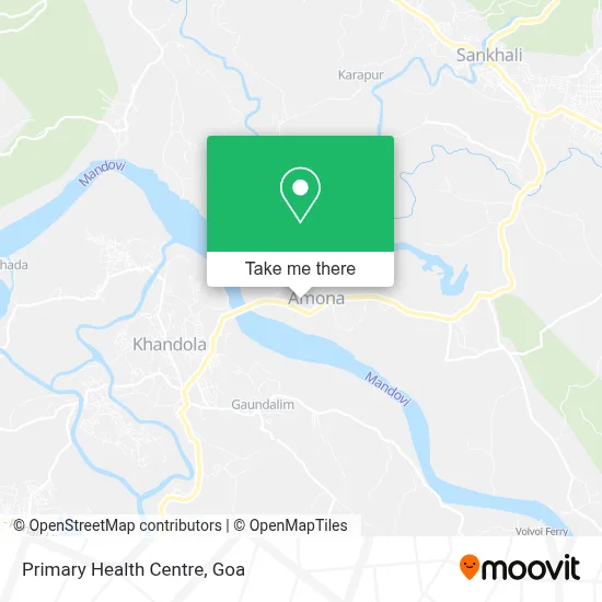 Primary Health Centre map