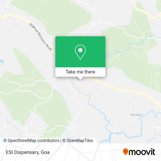 Esi Dispensary map