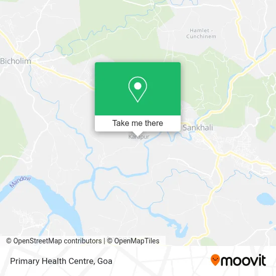 Primary Health Centre map
