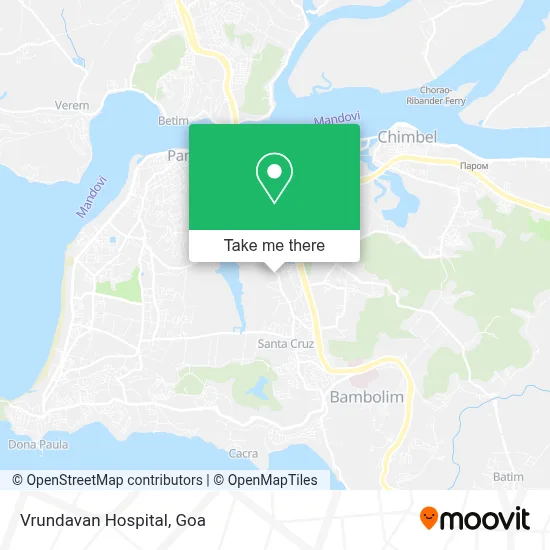 Vrundavan Hospital map