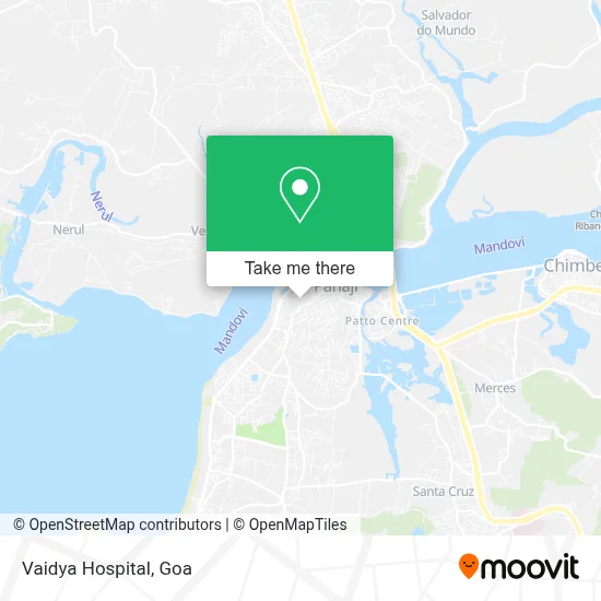 Vaidya Hospital map