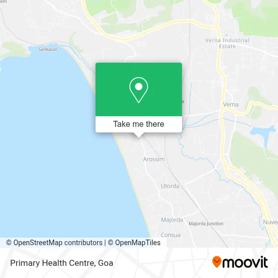 Primary Health Centre map
