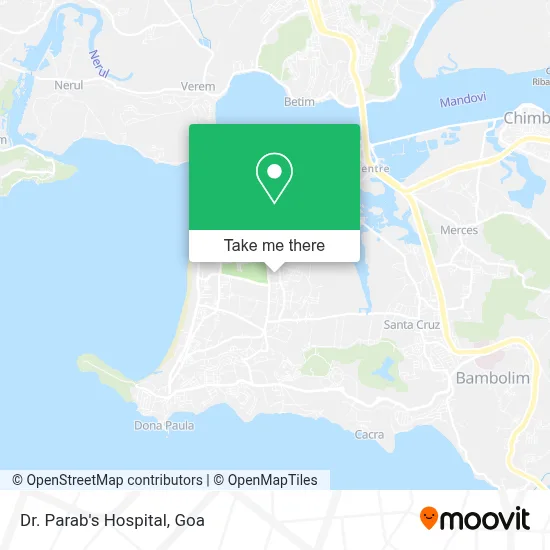 Dr. Parab's Hospital map