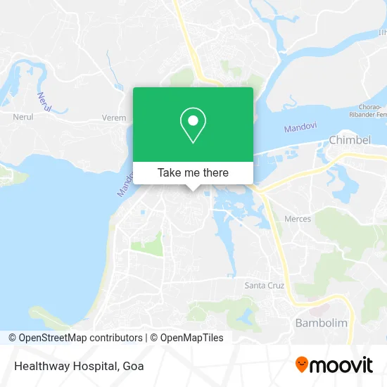 Healthway Hospital map