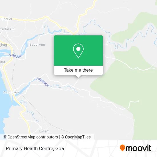Primary Health Centre map