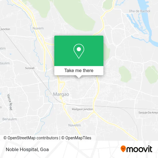 Noble Hospital map