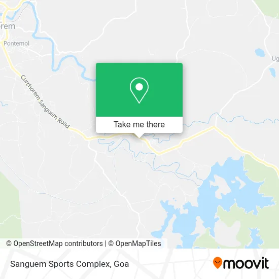 Sanguem Sports Complex map
