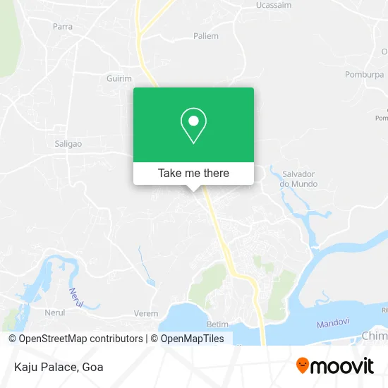 Kaju Palace map