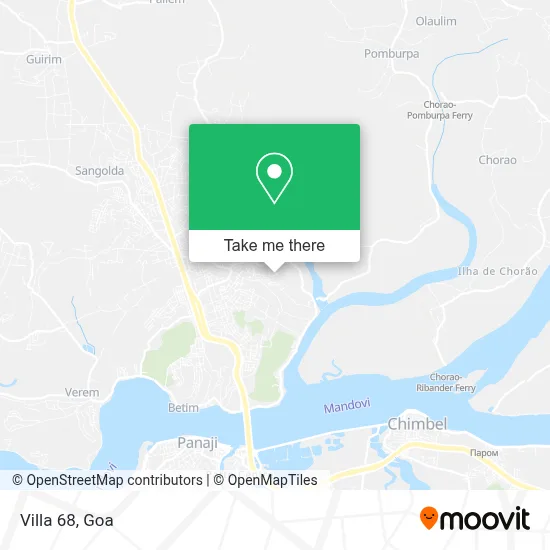 Villa 68 map
