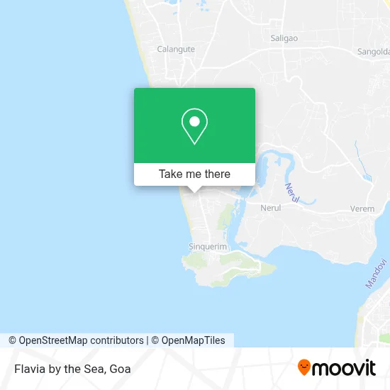 Flavia by the Sea map