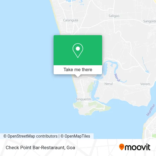 Check Point Bar-Restaraunt map