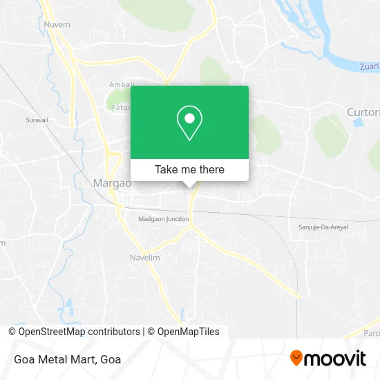 Goa Metal Mart map