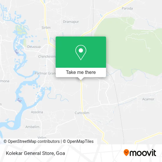 Kolekar General Store map