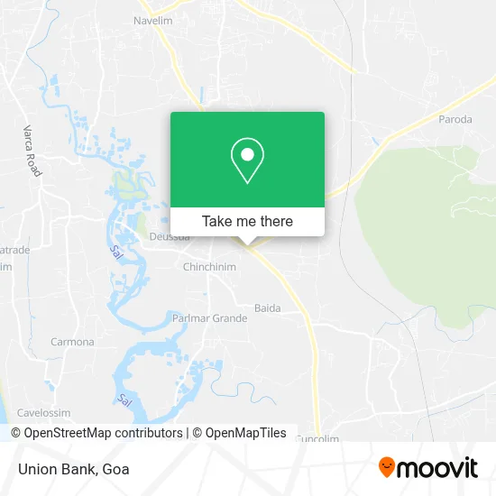 Union Bank map