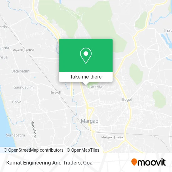 Kamat Engineering And Traders map