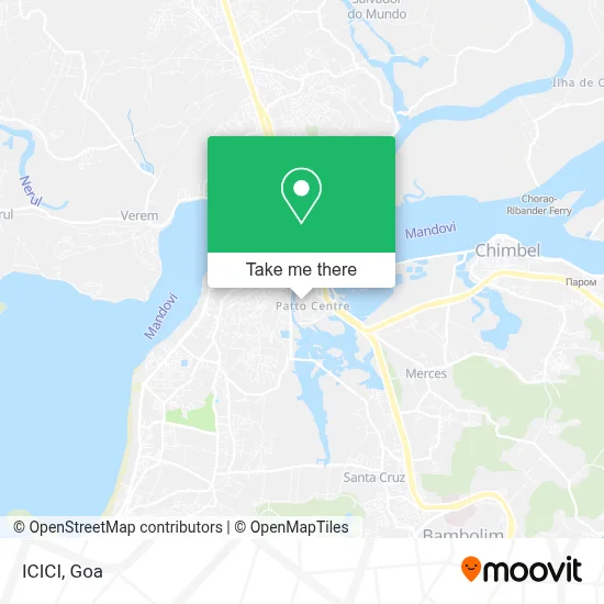 Icici map