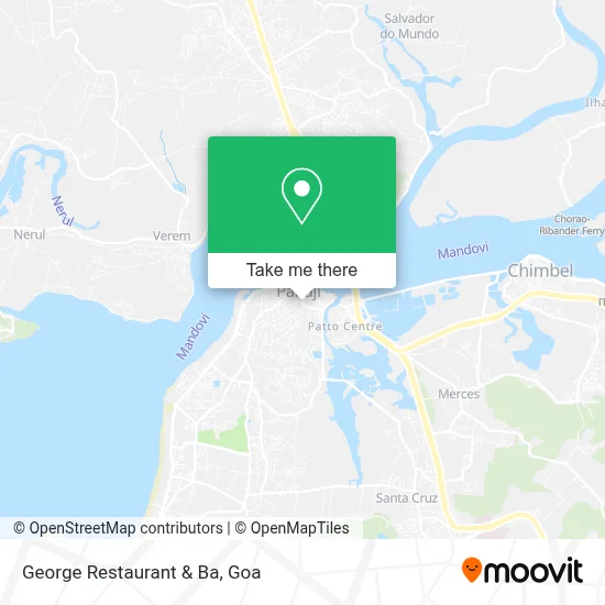 George Restaurant & Ba map