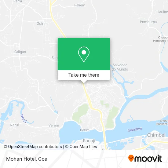Mohan Hotel map