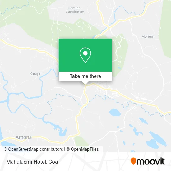 Mahalaxmi Hotel map
