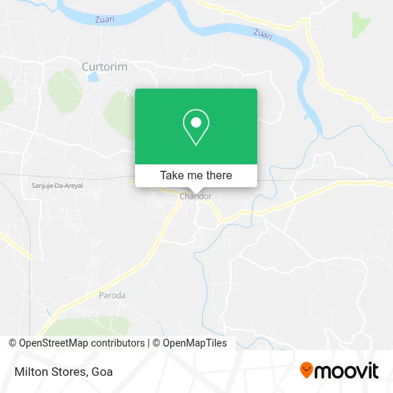 Milton Stores map