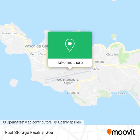 Fuel Storage Facility map