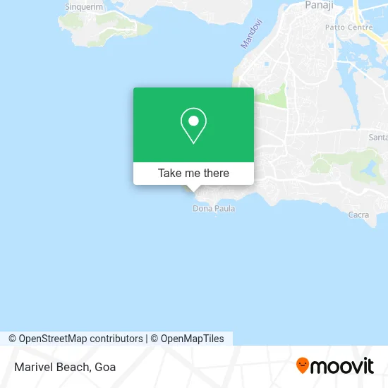 Marivel Beach map