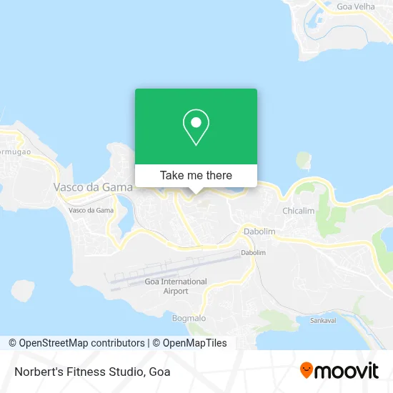 Norbert's Fitness Studio map
