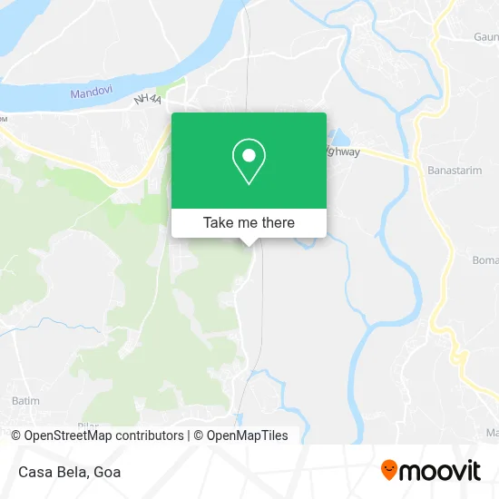 Casa Bela map