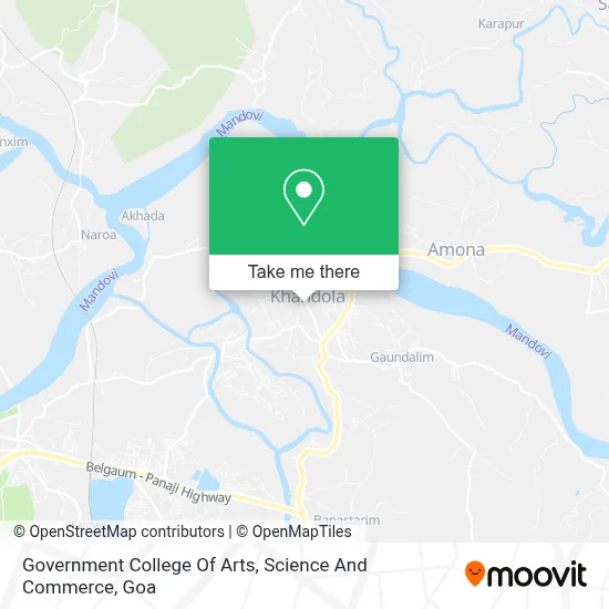 Government College Of Arts, Science And Commerce map