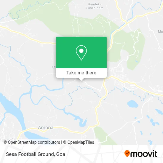 Sesa Football Ground map