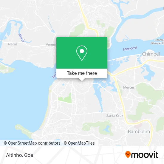 Altinho map