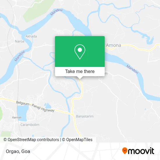 Orgao map