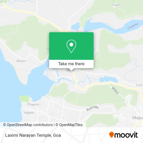 Laximi Narayan Temple map