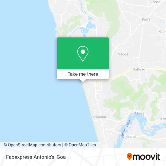 Fabexpress Antonio's map