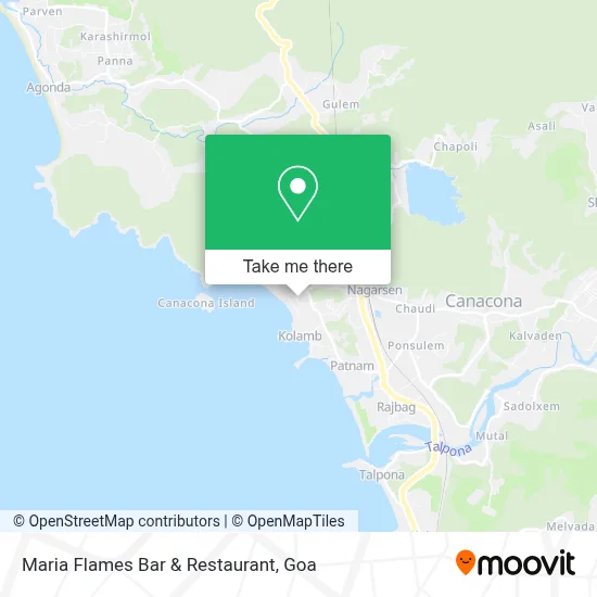 Maria Flames Bar & Restaurant map