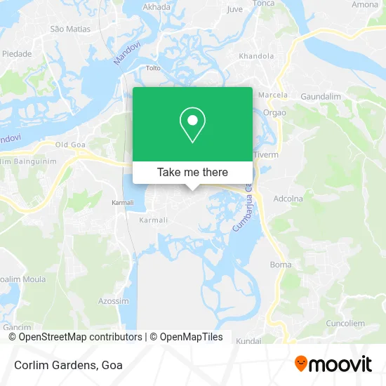 Corlim Gardens map