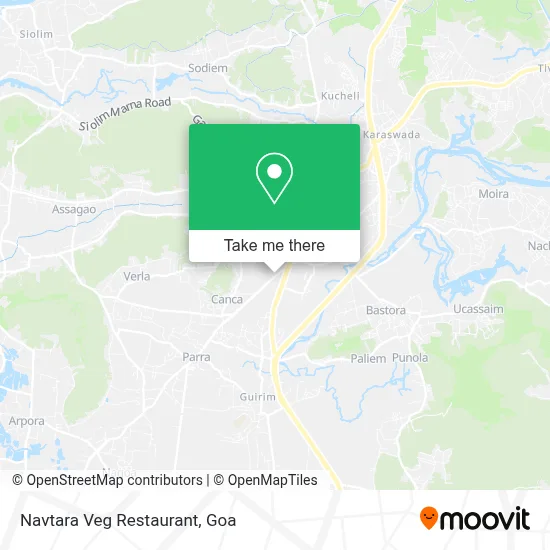 Navtara Veg Restaurant map